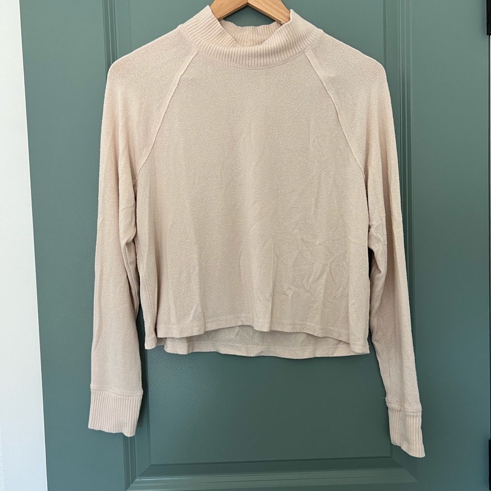A&F mock neck sweater XS